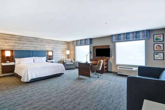 استوديو بسرير كينج، Hampton Inn Moab 1/2
