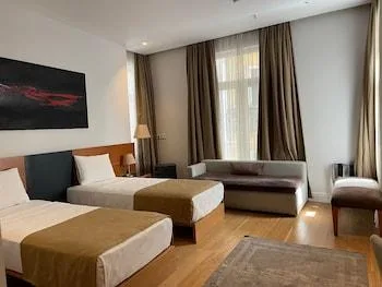 غرفة سوبيريور بسرير مزدوج أو سريرين منفصلين، Misafir Suites 8 Istanbul. 1/1