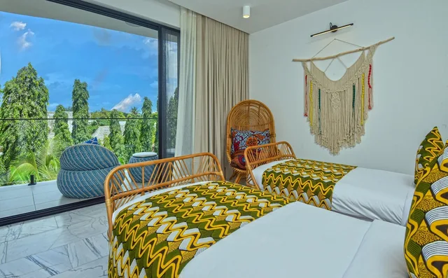 غرفة بسريرين منفصلين بإطلالة على المسبح، Z Hotel & Z2 Hotel 2/4