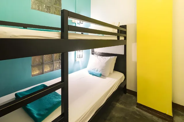 غرفة اقتصادية بسريرين منفصلين بحمام مشترك، Wonderloft Hostel 1/1