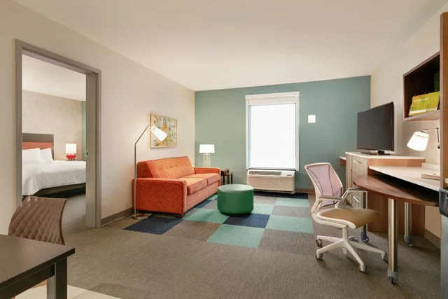 جناح بسرير كينج بغرفة نوم واحدة مع أريكة، Home2 Suites By Hilton Chantilly Dulles Airport 3/3