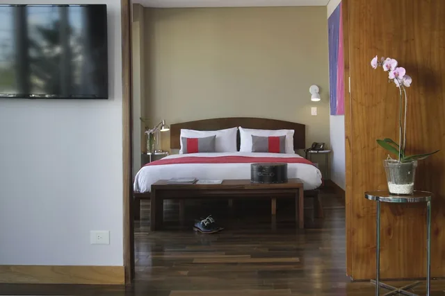 جناح فاخر بسرير كينج بحوض جاكوزي، Palo Santo Hotel 4/6