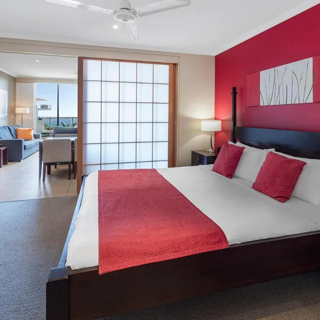شقة بريميير بإطلالة على البحر بغرفة نوم واحدة، Oaks Hervey Bay Resort and Spa 1/3