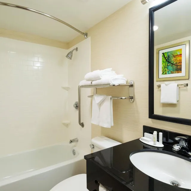 استوديو بسرير كينج مع أريكة، Fairfield Inn Suites Louisville Downtown 6/7