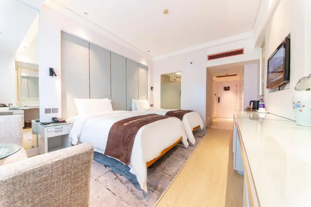 غرفة بسريرين منفصلين، Chengdu Minya Hotel 2/2