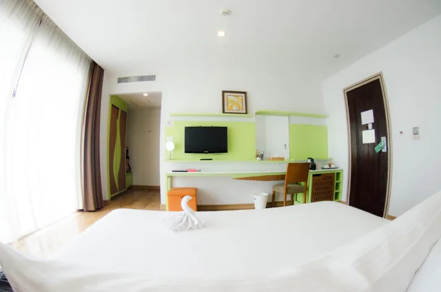 غرفة ديلوكس بسرير مزدوج أو سريرين منفصلين، Prajaktra Design Hotel 2/10