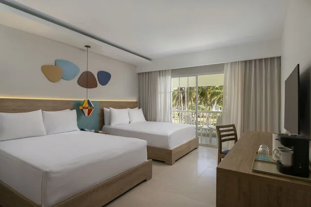 غرفة كلوب بسريرين مزدوجين بإطلالة على البحر، Wyndham Alltra Samana All Inclusive Resort 1/5