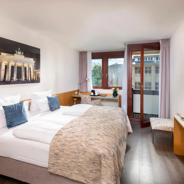 غرفة بسرير مزدوج، Hotel Aquino Berlin 1/7