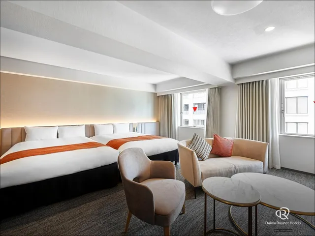 جناح جونيور بسرير مزدوج للمدخنين، Daiwa Roynet Hotel Osaka Kitahama 2/5