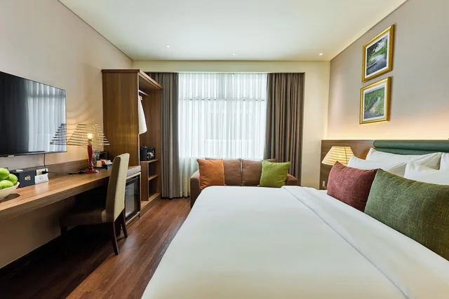غرفة ديلوكس بسرير كوين، Kin Hotel Thi Sach Edition 3/10