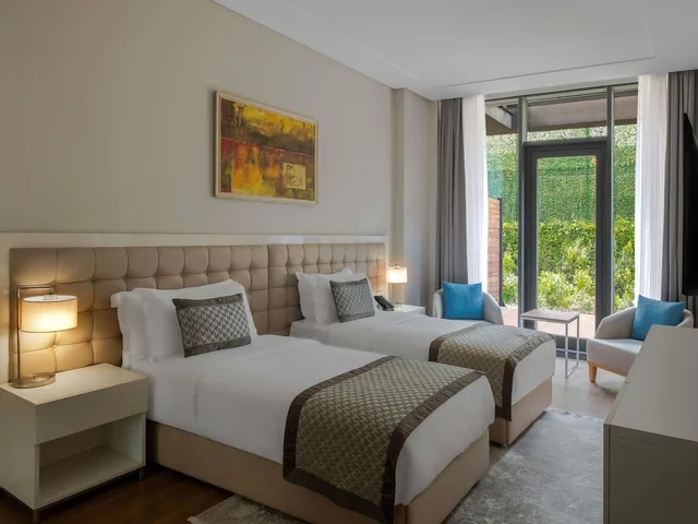 4 Bedrooms, Garden, Deluxe, Apartment, 3 King Beds, Single Bed، Movenpick Living Istanbul West 1/6