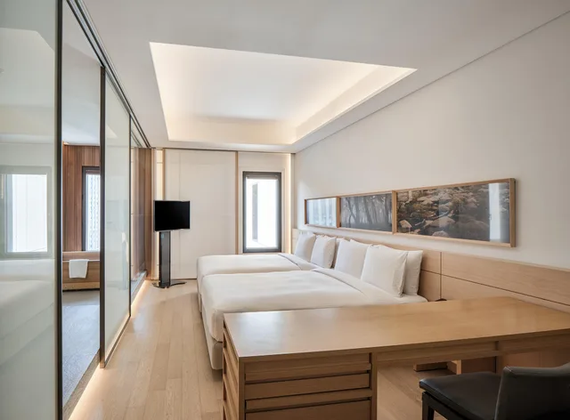 غرفة تنفيذية عائلية بسريرين مزدوجين، Sotetsu Hotels The Splaisir Seoul Myeongdong 1/2
