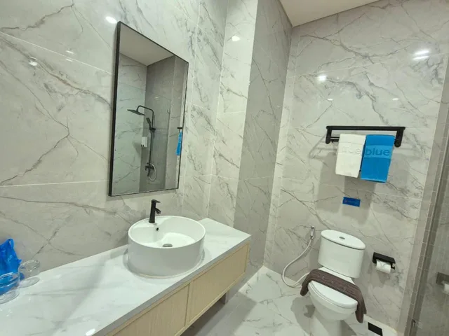 غرفة ديلوكس بسرير مزدوج أو سريرين منفصلين، True Blue Menteng 8/8