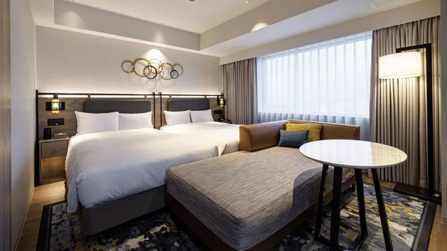 غرفة سوبيريور ثلاثية ركنية بثلاثة أسرّة، Station Hotel Kokura 1/1