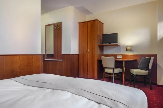 غرفة اقتصادية بسرير مزدوج، Hotel Hagemann Hafen 1/2