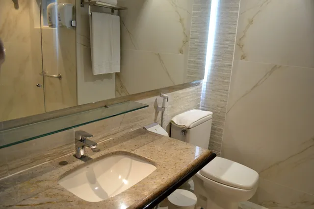 غرفة ديلوكس مفردة بإطلالة على البحر، Visual Praia Hotel 3/3