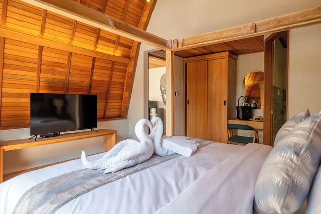 جناح استوديو تنفيذي بسرير كينج، Abian Klumpu Villa & Spa Sanur Bali 2/3