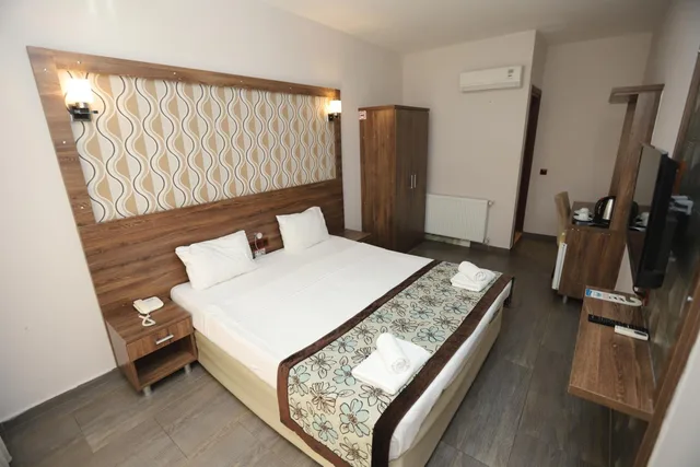 غرفة قياسية بسرير مزدوج أو سريرين منفصلين بشرفة، Dolphin Apart Hotel Sarigerme 9/10