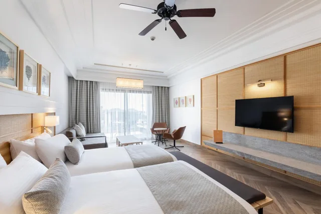 Room, Double Bed, Lateral Side Sea View، Riu Palace Tikida Taghazout 3/4