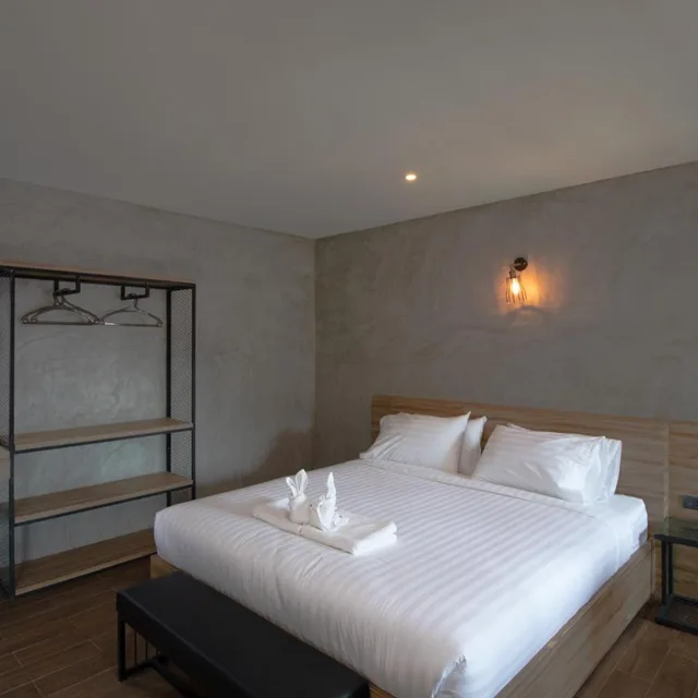 غرفة قياسية بسرير مزدوج، Rabbit Hotel Phimai 5/10