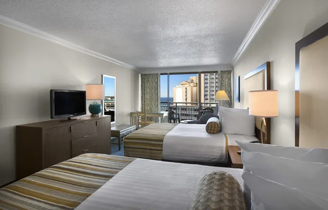 Standard, 2 Queen Beds, Open Plan View, Coral Beach Resort Hotel Suites 2/3