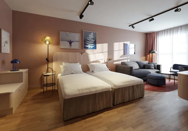 غرفة سوبيريور عائلية، Scandic Grand Marina 2/5