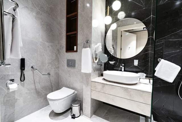 غرفة قياسية بسرير مزدوج لذوي الإعاقة، Bentley Hotel Tashkent 4/5