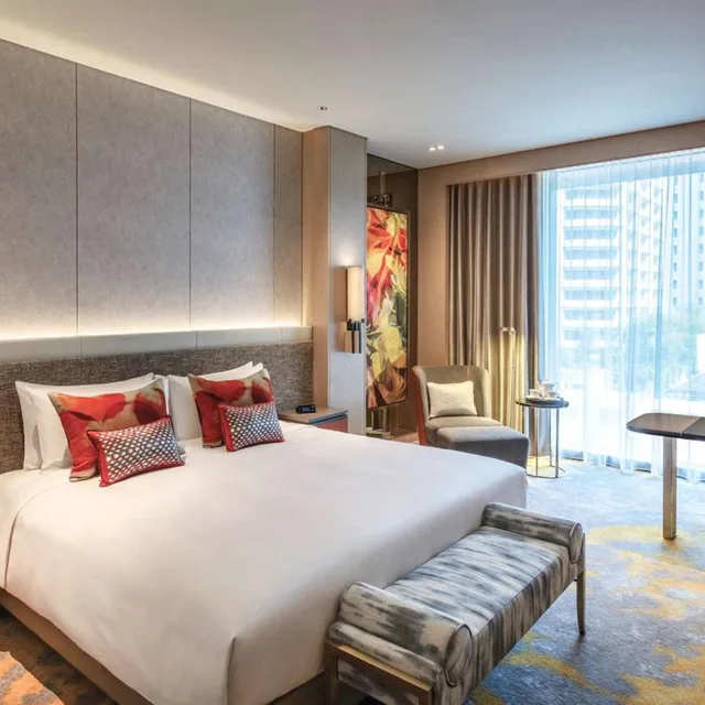 غرفة عائلية بسرير كينج وسريرين منفصلين، Sofitel Singapore City Centre 8/11