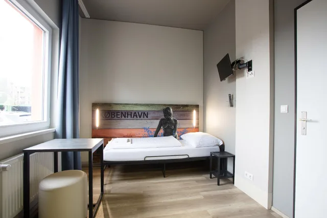 غرفة قياسية بسرير مزدوج، A&O Copenhagen Norrebro 1/2