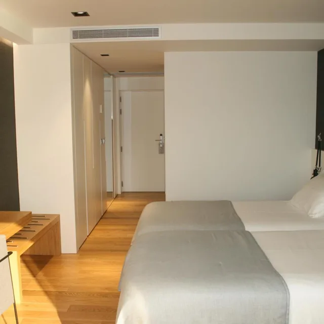 غرفة بسرير مزدوج أو سريرين منفصلين، Hotel U Viveiro 4/10