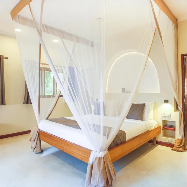 غرفة بسرير مزدوج بإطلالة على المسبح، Kupaga Villas Boutique Hotel 6/10
