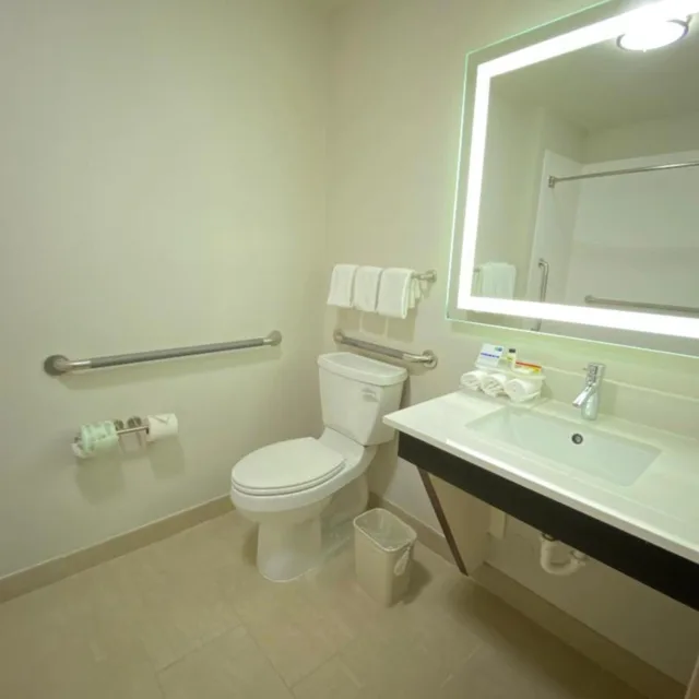 غرفة بسرير كوين لذوي الإعاقة، Holiday Inn Express Hotel And Suites Gadsden W Near Attalla 3/5