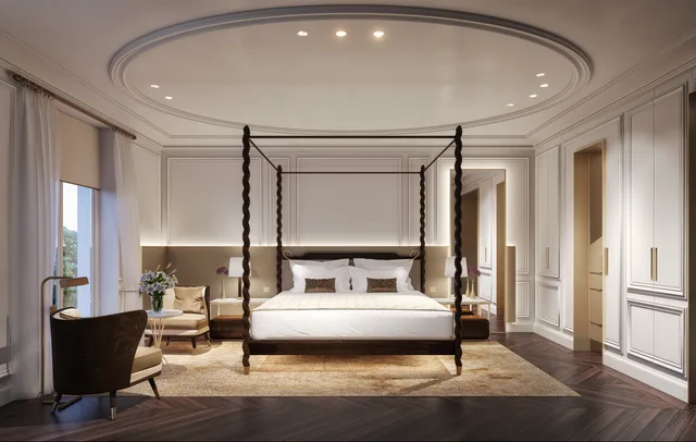 غرفة ديلوكس بسرير مزدوج، Mandarin Oriental Ritz Madrid 2/3