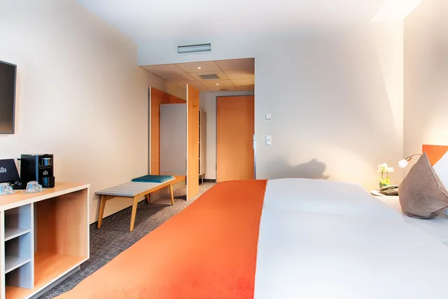 غرفة ديلوكس بسريرين منفصلين، Welcome Hotel Marburg 4/7