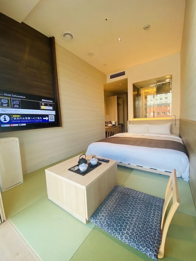 غرفة تقليدية بسرير مزدوج، Piazza Hotel Nara 2/3