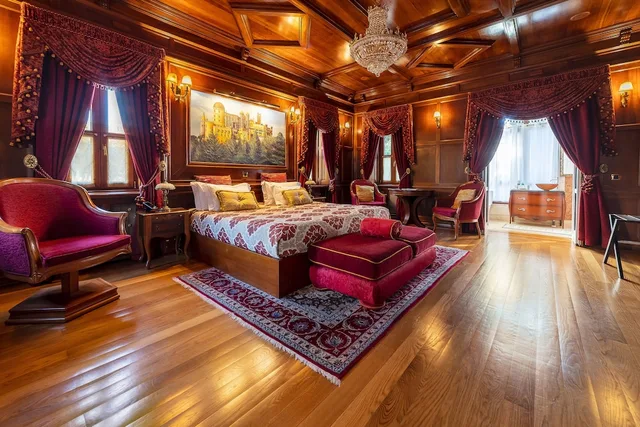 غرفة ديلوكس بسريرين منفصلين بإطلالة على الحديقة، Sintra Marmoris Palace 4/10