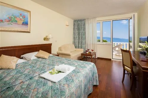 غرفة بسرير مزدوج بإطلالة على البحر، Hotel Villa Bacchus 1/1