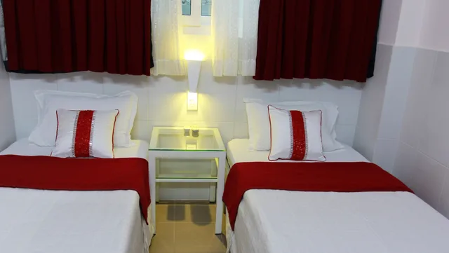 غرفة قياسية بسريرين منفصلين، Quang Guest House 9/10