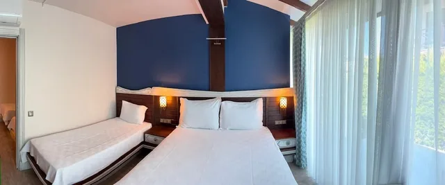 5 Rooms, Family, Twin Beds, Sofa, Balcony، Assos Barbarossa Hotel 1/8