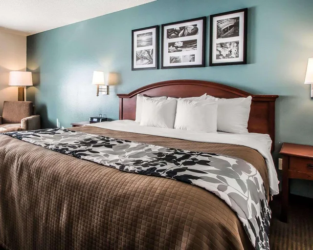 Upgrade, King Bed، Sleep Inn & Suites Mount Vernon 1/3