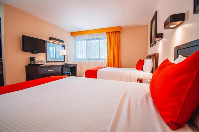 غرفة بسريرين منفصلين، Eco City Hotel 8/10