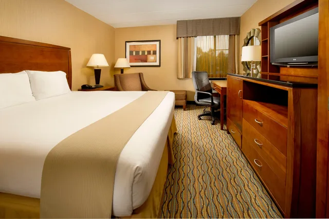 Room, King Bed, Holiday Inn Express Fairfax - Arlington Boulevard 3/7