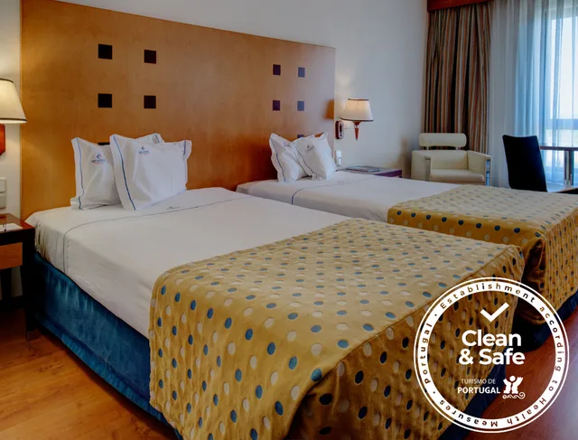 غرفة قياسية بسرير مزدوج أو سريرين منفصلين، VIP Executive Santa Iria Hotel 3/6