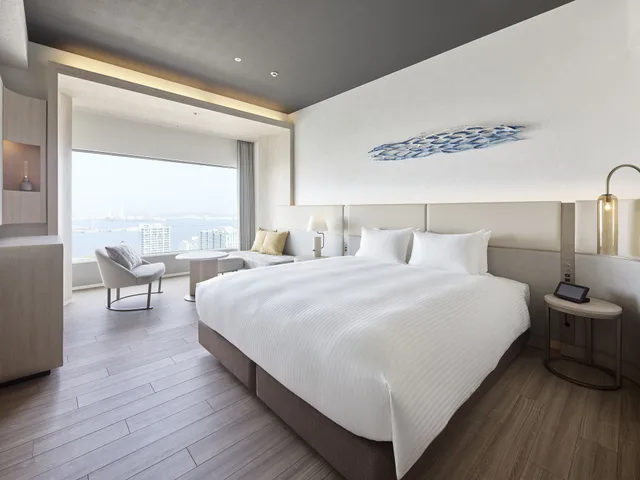 غرفة ديلوكس بسريرين منفصلين، Mitsui Garden Hotel Yokohama Minatomirai Premier 1/3