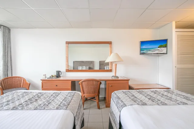 غرفة كومفورت بسريرين منفصلين، Karibea Valmeniere Hotel 9/10