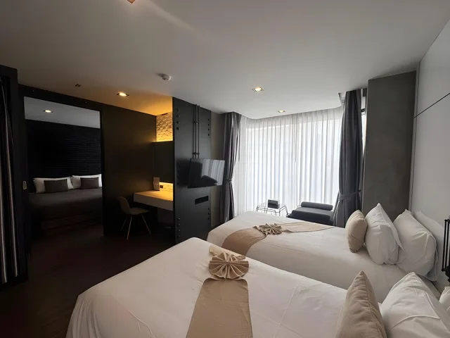 جناح عائلي بسرير كينج وسريرين منفصلين، S Hadyai Hotel 1/2