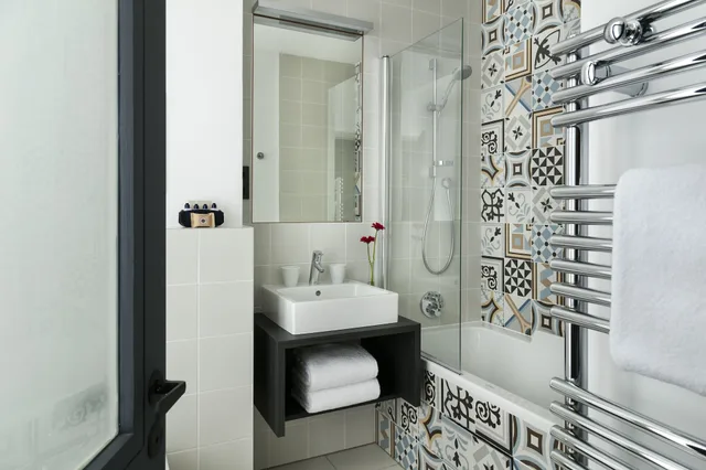 غرفة مفردة بسرير كوين، Hotel Square Louvois 6/6