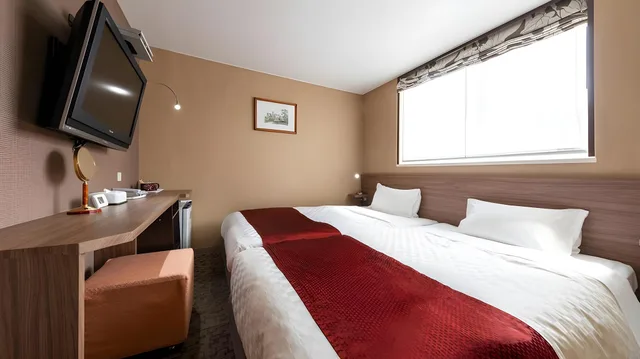 Hollywood, Twin Beds, Main Building، Hiroshima Intelligent Hotel Main And New Building 1/1