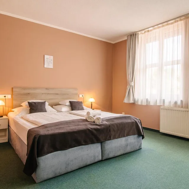 غرفة بسريرين منفصلين، Hotel Unicornis 5/10