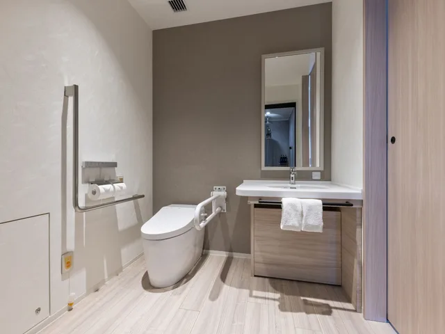 غرفة بسرير مزدوج لذوي الإعاقة، Mitsui Garden Hotel Yokohama Minatomirai Premier 4/4